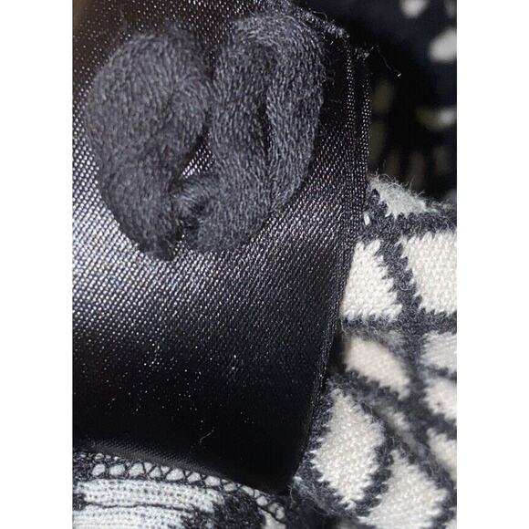 Anthropologie Moth Jacket Women XS Black Jacquard Asymmetrical Moto Zip Lace - Picture 7 of 8